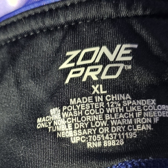 Zone Pro Cosmic Kids Leggings - Purple and Pink - Picture 4 of 4